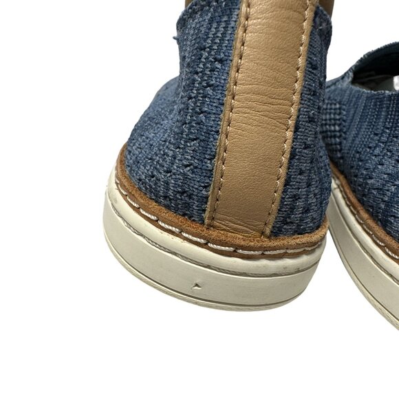 UGG Sammy Knit Slip-on Sneakers Womens 10 Heather Blue Comfort Loafers 1092779 - Picture 14 of 15